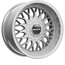 2x Ronal LS 7,5x15 ET25 silber-frontkopiert Alufelge