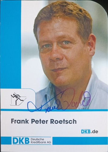 Original autogramm biathlon - autogramm,
