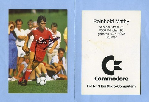 1985 reinhold mathy - 1985/86, --