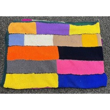 Handarbeit bunte Patchwork