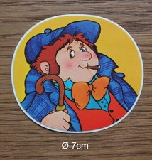 Alter Sticker Aufkleber Detektiv Meisterdetektiv Balduin Pfiff  70er- 80er Jahre