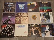 36 Schallplatten Sammlung Vinyl Rock Metall Asia Whitesnake Slade Saga Rainbow