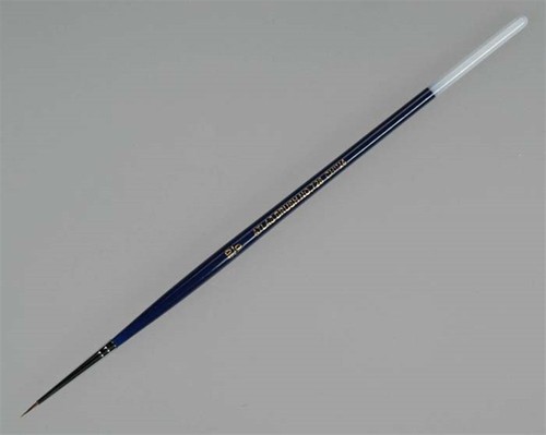 Feiner rotmarderpinsel - #10/0,