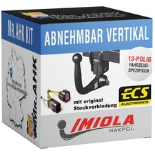 Anhängerkupplung vert