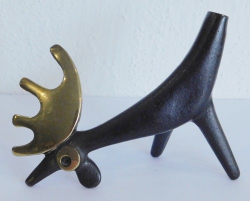 Kleine messing figur hahn als - messing,