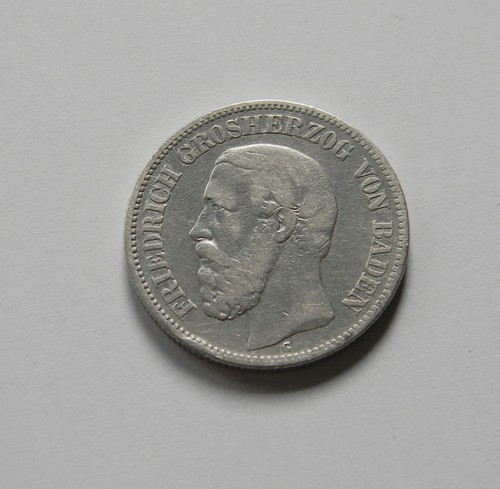 Baden mark 1880 friedrich - baden:, 2