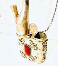 Wasserpfeife alte wasserpfeife, Qing Dynastiestil versilbert