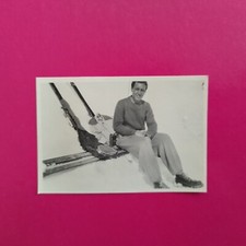 Altes Foto Antik Mann Winter