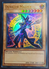 Dunkler Magier Neu Ultra Rare Holo Yugioh Karten deutsch LIMITIERTE AUFLAGE Yugi