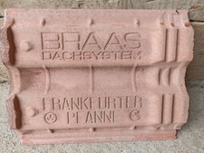 Dachziegel, Dachplatten Frankfurter Pfanne 10Stück = ca. 1 qm