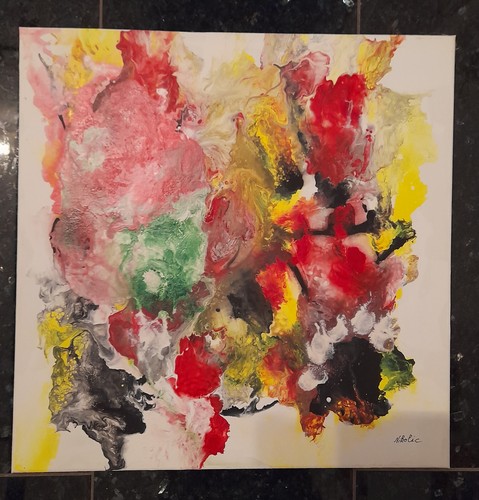 Original acryl bild - original,