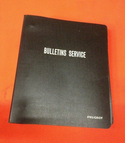 Peugeot bulletins service 8 - peugeot,