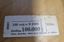 original Geldschein Banknoten