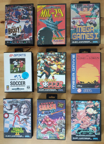 Sega mega drive genesis - mega, /