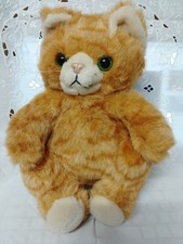 Vintage Stofftier Roter Kater