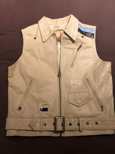 Original star lederweste - g-star,