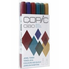 COPIC CIAO Markers JEWEL TONES