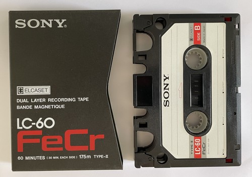Sony elcaset fecr - lc-60,