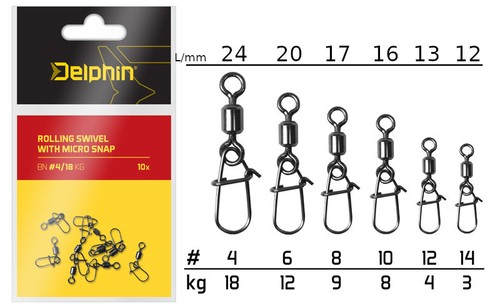 Tönnchenwirbel mit karabiner - tönnchenwirbel,