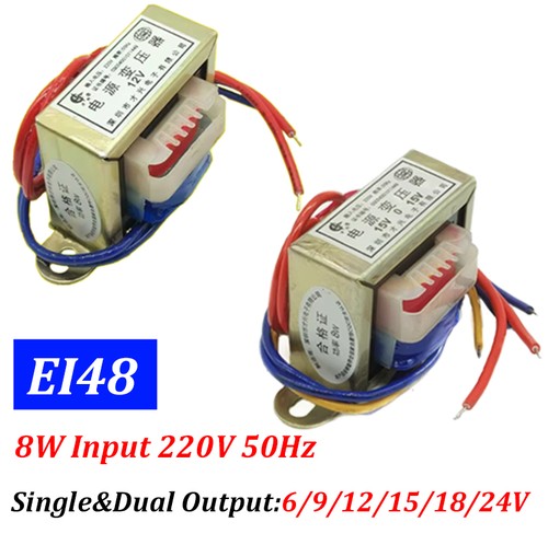 Ei48 power transformer - transformer, 8w
