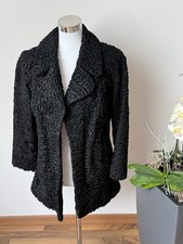 Echt Persianer Pelzjacke Echt Fell Damen Jacke Gr. S/M in schwarz