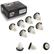 10x Spreizmutter Clip Befestigung Heckklappe Tür für VW CADDY III 3 POLO TOURAN