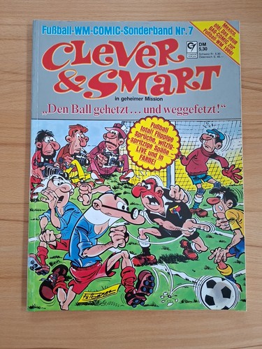 Clever smart comic - &,