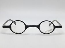 Cocomio Brille Damen Schwarz rund Kunststoff 3181 kleine runde Gläser