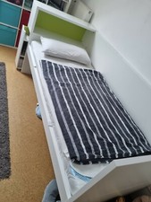 Bett 90x200 weiß ikea flaxa - 90x200,