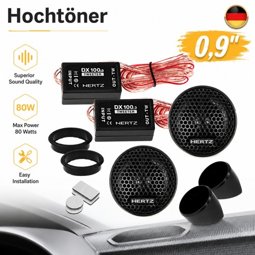 Zoll tweeter set 80w - 0,9,