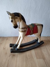 Schaukelpferd, Deko, Holzpferd, Weihnachten, Sammeln, Vintage, Holz