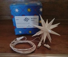 Herrnhuter Stern Miniaturstern 8cm Weiß