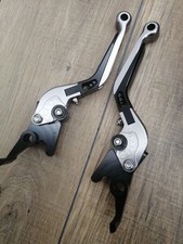 MZ-STORE Verstellbarer Brems- und Kupplungshebel aus CNC-gefrästem Aluminium