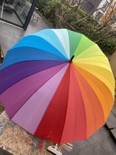 regenschirm groß Regenbogen Design…