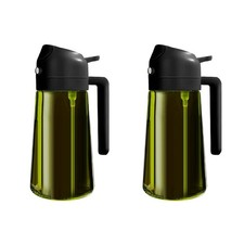 Grün Glas Ölsprüher zum