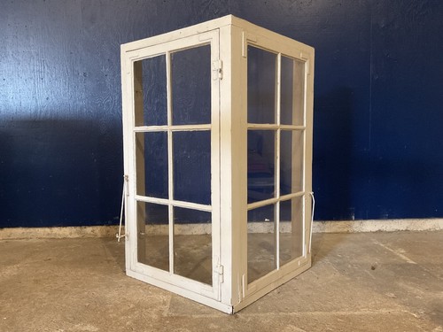 Altes eckfenster holz fach - eckfenster,