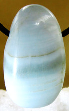 HEMIMORPHIT  TROPFEN  Edelstein    Anhänger     TROMMELSTEIN     gebohrt    Nr.2