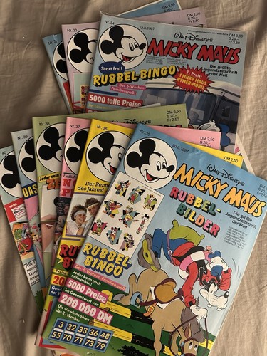 Micky maus 1987 32 - nr., 32–40