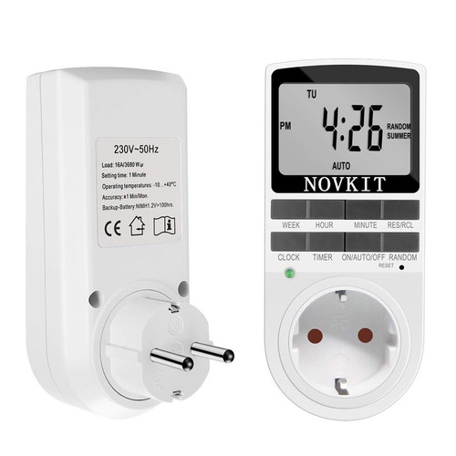 Digitaler zeitschaltstecker - zeitschaltstecker, 10