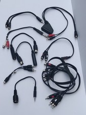 Audio-Video Kabel/Vivanco Zubehör Kabel verschiedene 9stck.