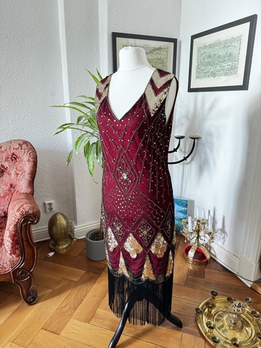 Flapper kleid damen m - flapper,