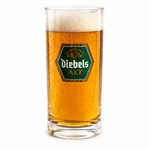 Diebels alt bierglas - diebels,