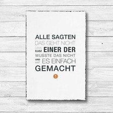 Wandschild Dekoschild Schild