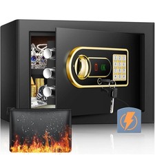 Mejasg 25L Safe Tresor (mit Kratzer) Feuerfest mit Feuerfest Wasserdicht