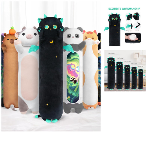 Plüschkissen katze cm - plüschkissen,
