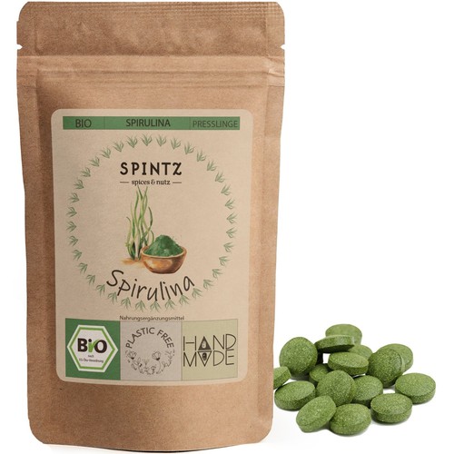 500g bio spirulina presslinge - 500g,