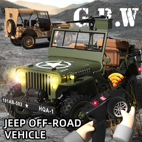 Hg4 jeep im maßstab - hg4-58, rc-jeep