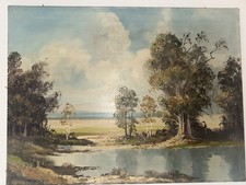 Altes Ölgemälde Leinwand