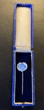 : Alter Pin Anstecknadel 835er Silber ADAC - 25 Jahre in Etui
