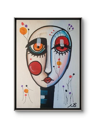 Original acryl gemälde 12x16 - acryl,